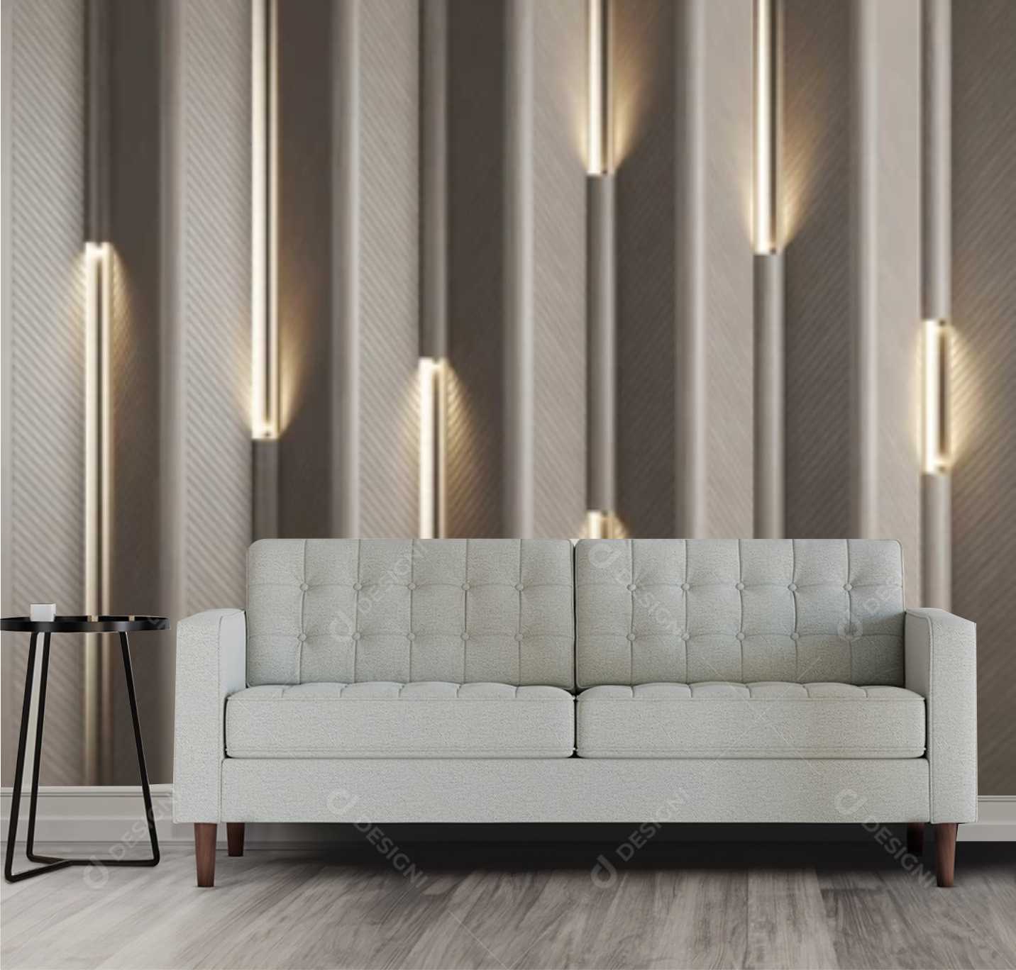 papel de parede sala luxo