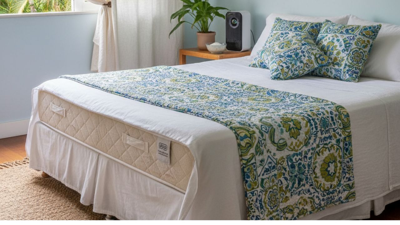 como tirar cheiro de guardado de roupa de cama