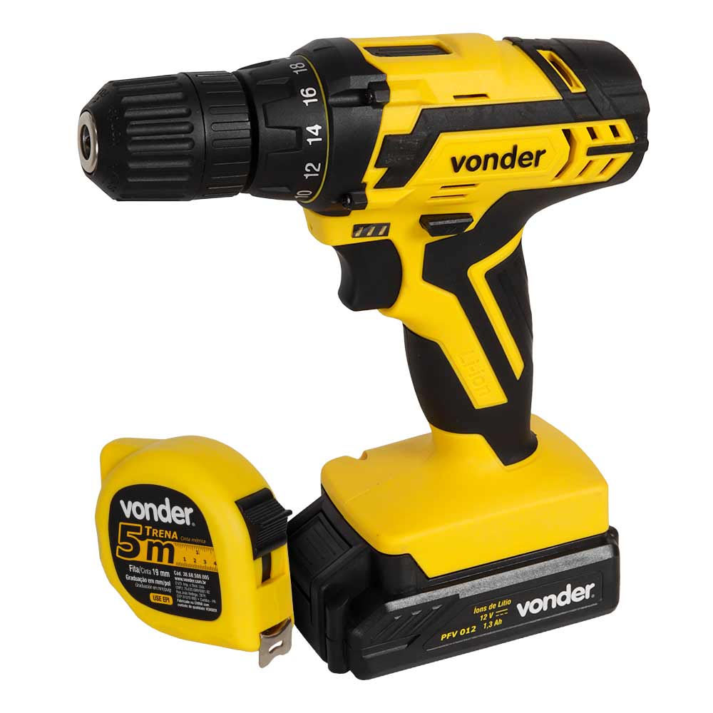qual a voltagem ideal para uma parafusadeira caseira