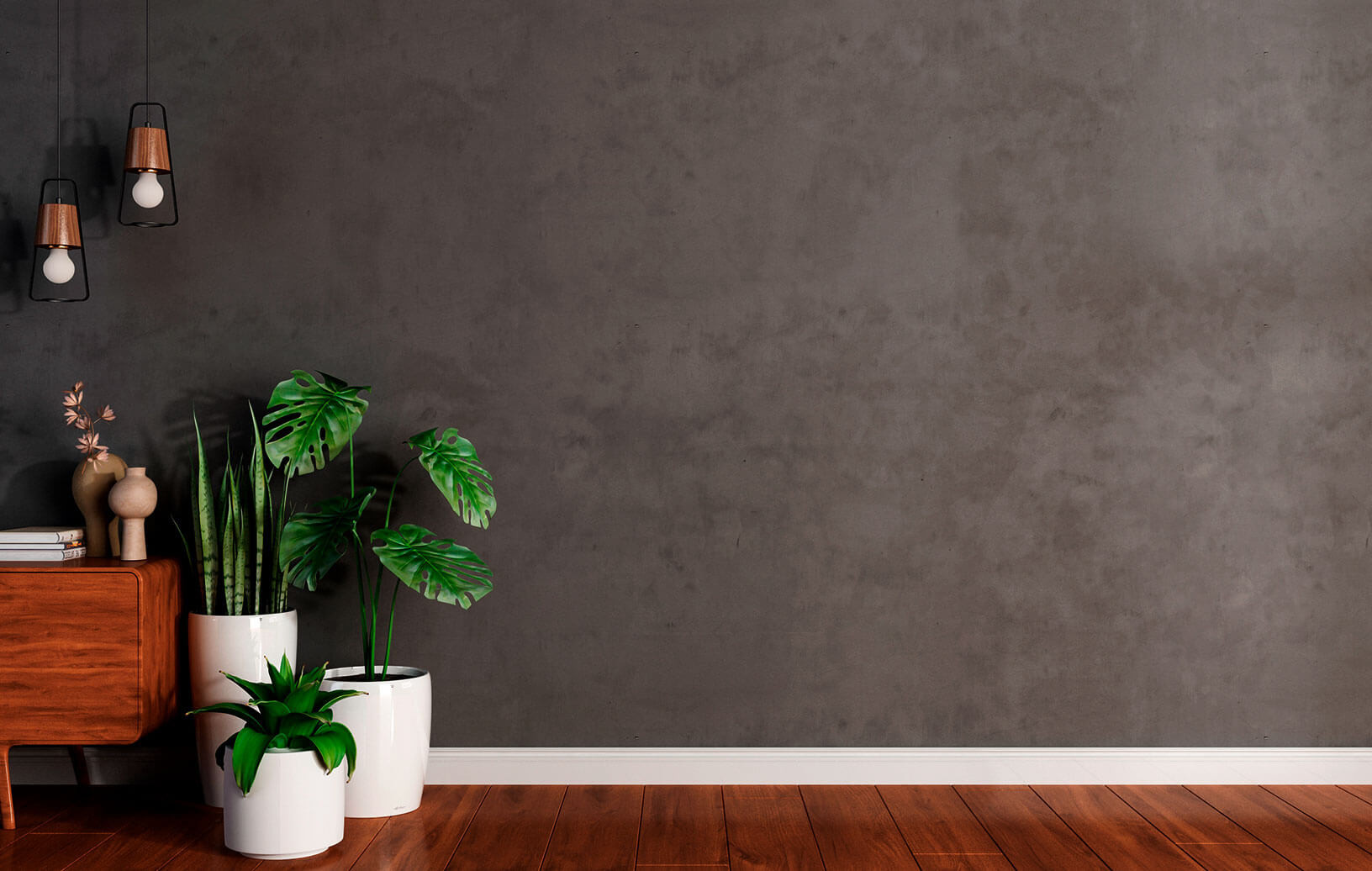 cimento queimado pronto para paredes