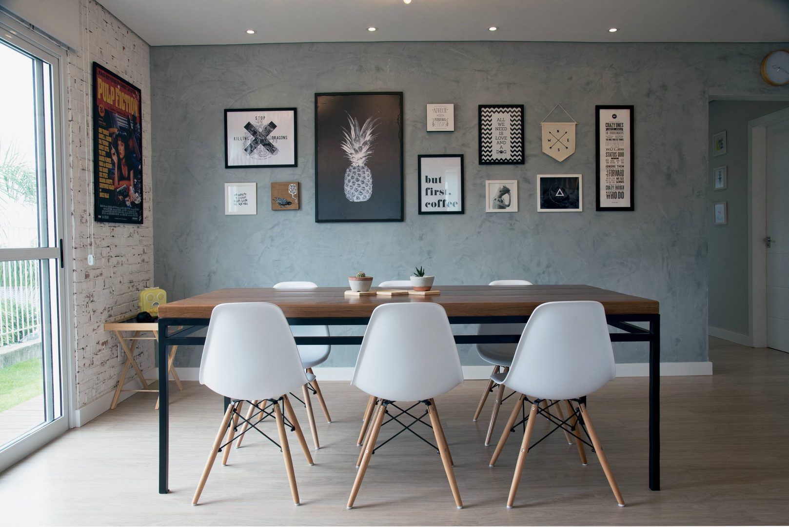 como fazer parede de cimento queimado passo a passo