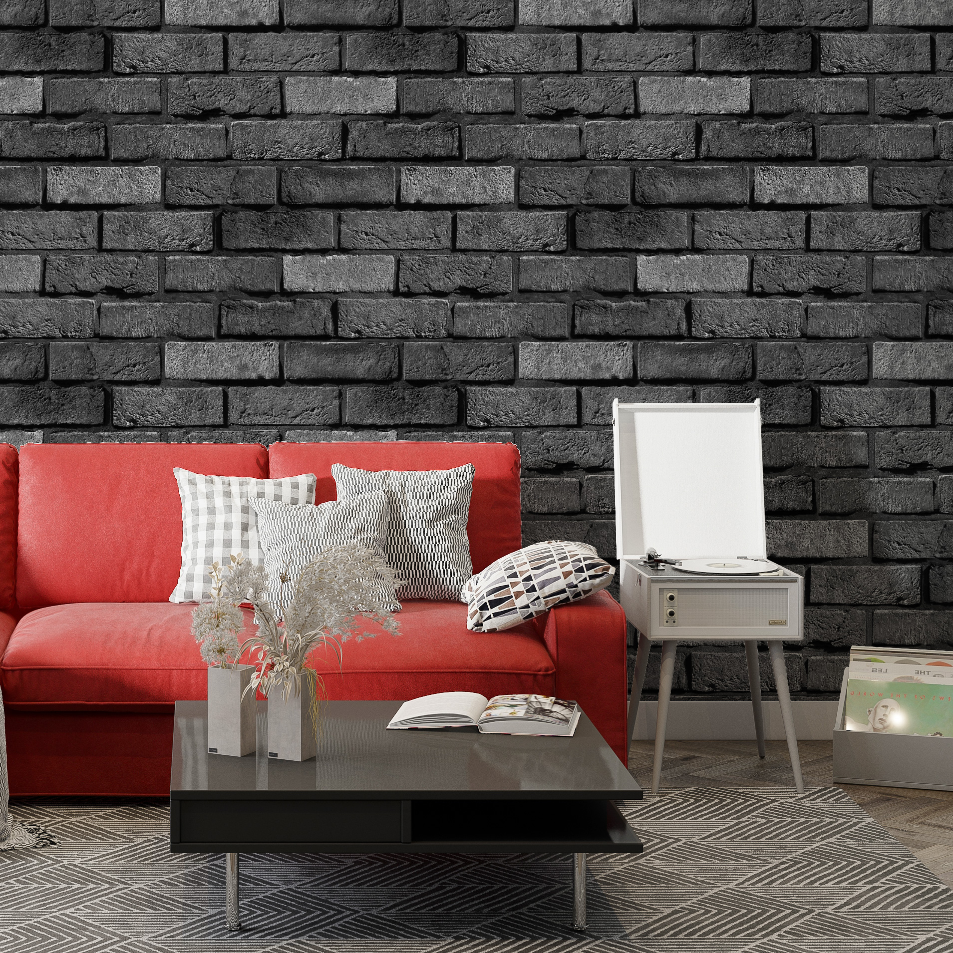 tijolo aparente estilo industrial