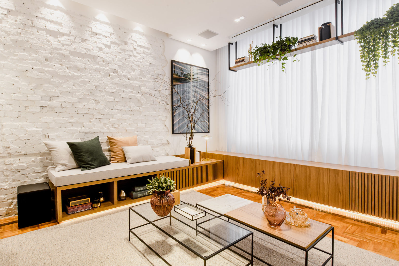 tijolo aparente estilo industrial