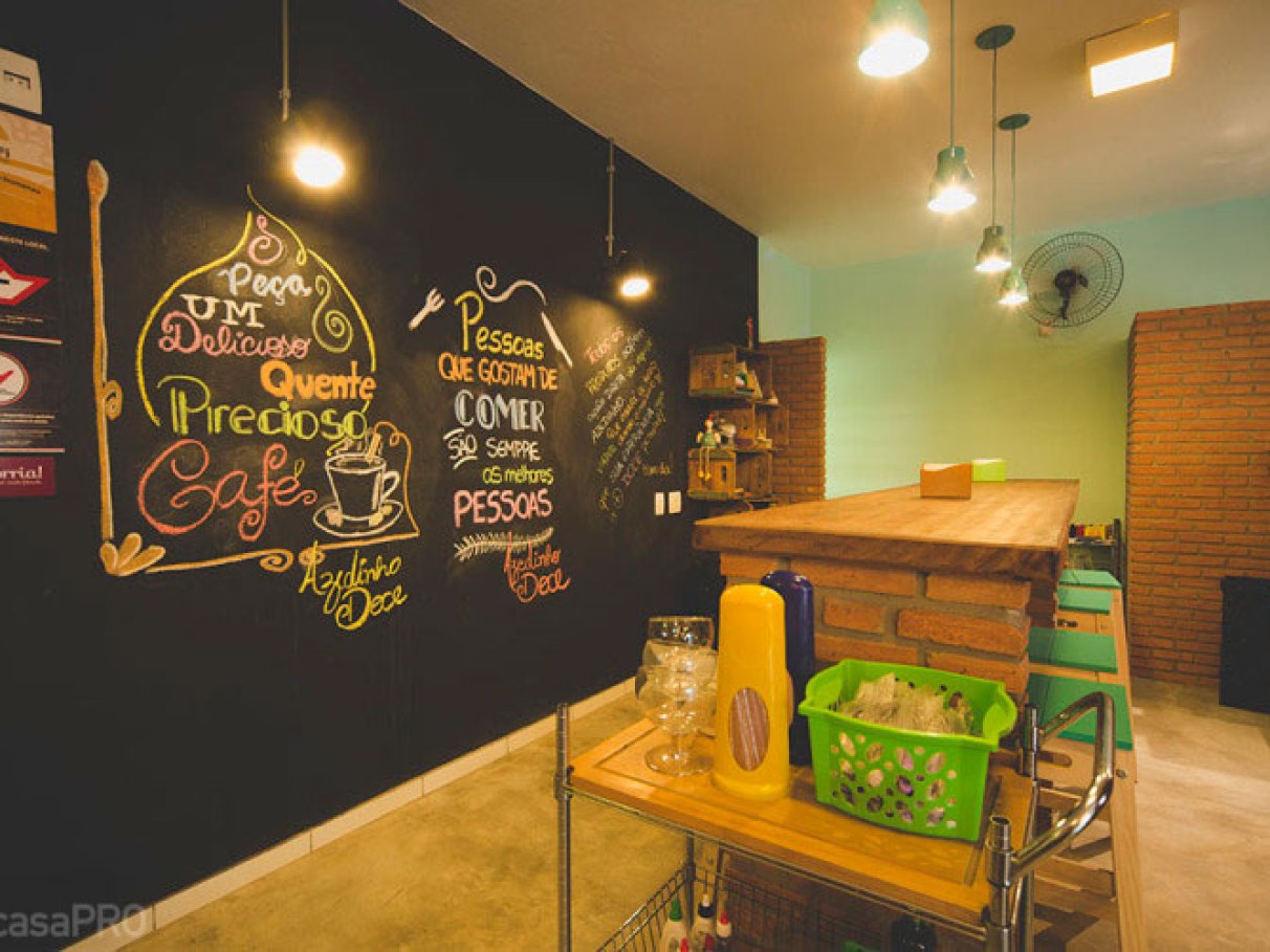 como fazer parede lousa com tinta