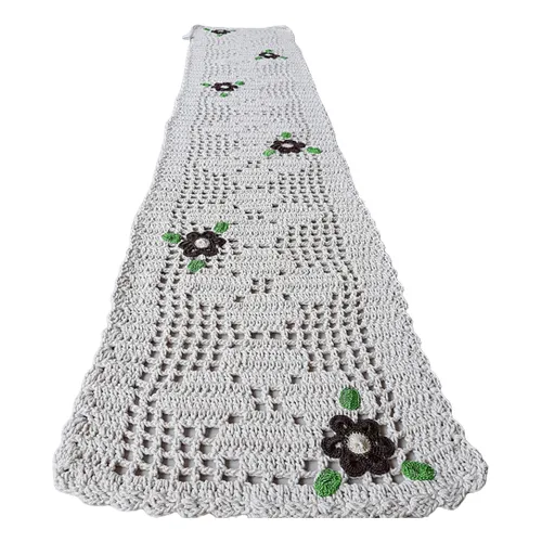 DIY: Aprenda a fazer sua própria passadeira de crochê