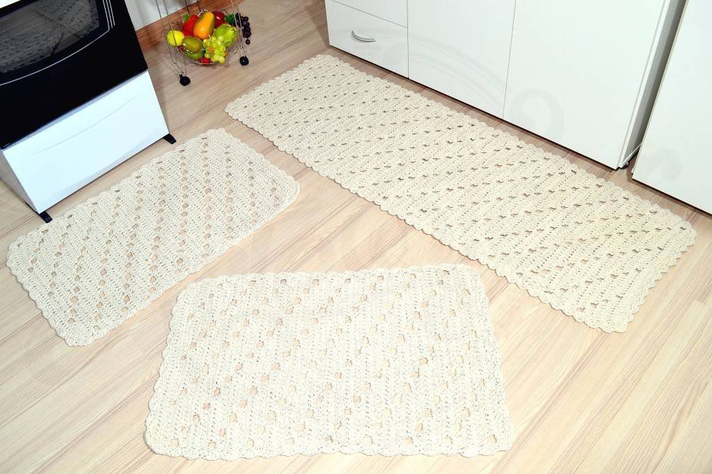 passadeira de croche para corredor