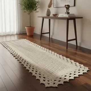 Tendências de crochê para decoração de interiores