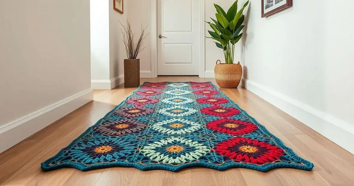 Tendências de crochê para decoração de interiores