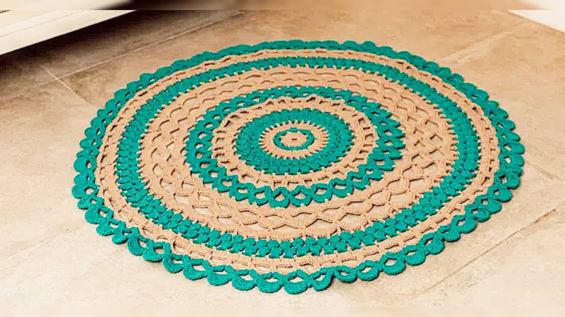 5 Tipos de Bicos de Crochê para Valorizar seu Tapete Redondo