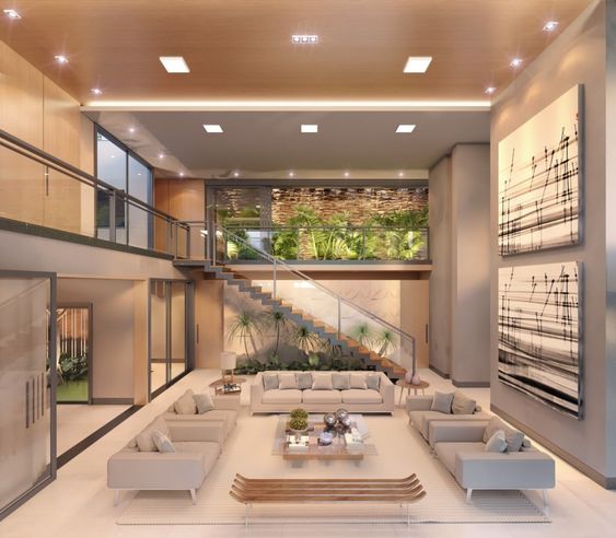 Vantagens e Desvantagens de Ter um Pé Direito Duplo em Casa