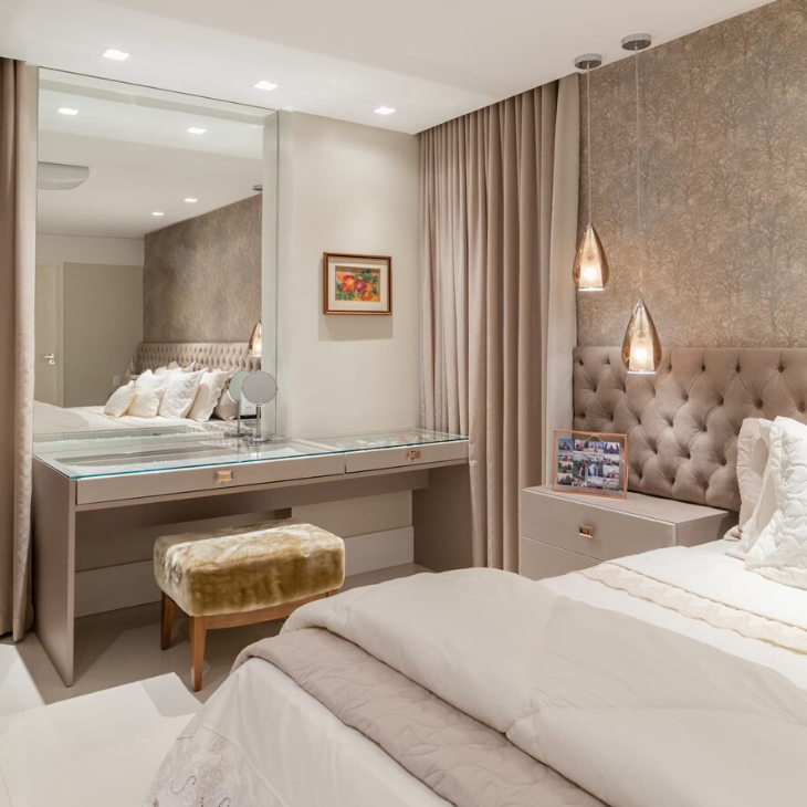 iluminação de cabeceira para quarto