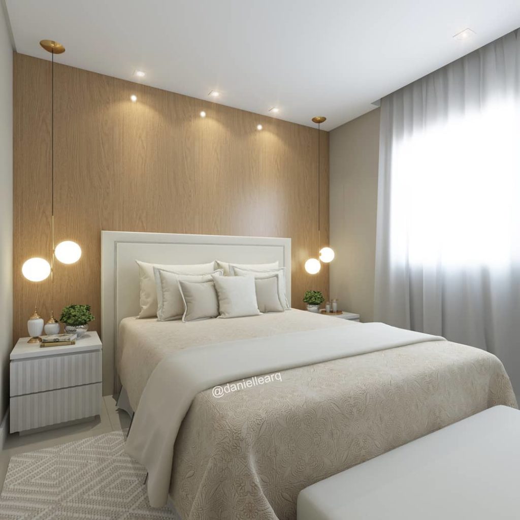 iluminação de cabeceira para quarto