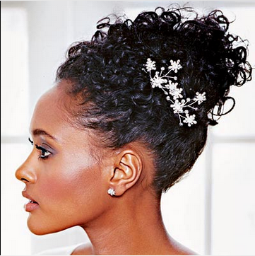 penteado casamento cabelo crespo