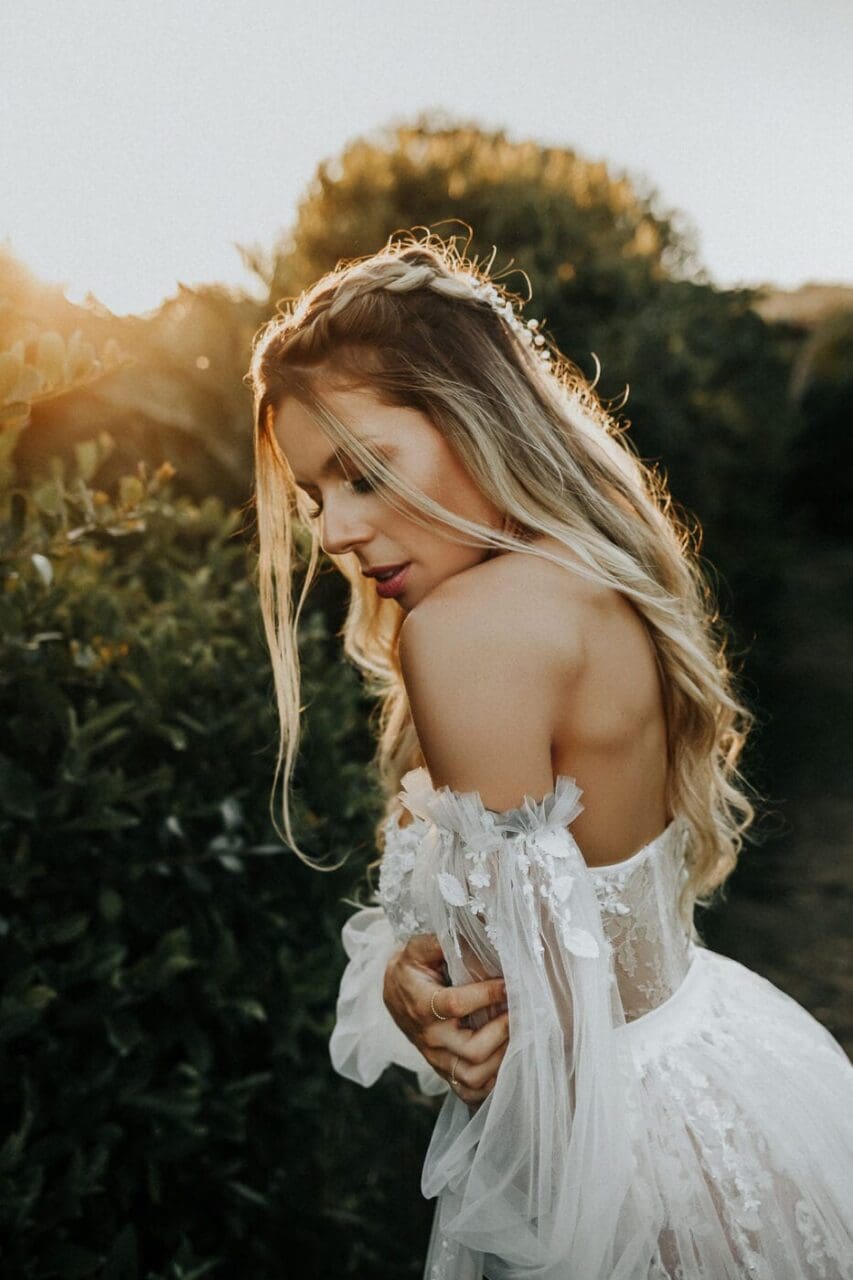 penteado casamento cabelo solto