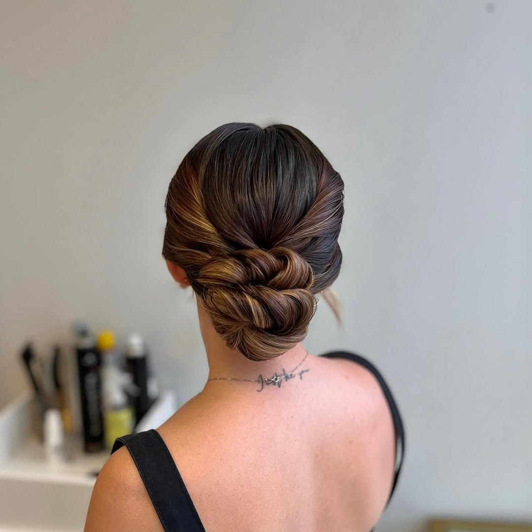 penteado com coque para casamento