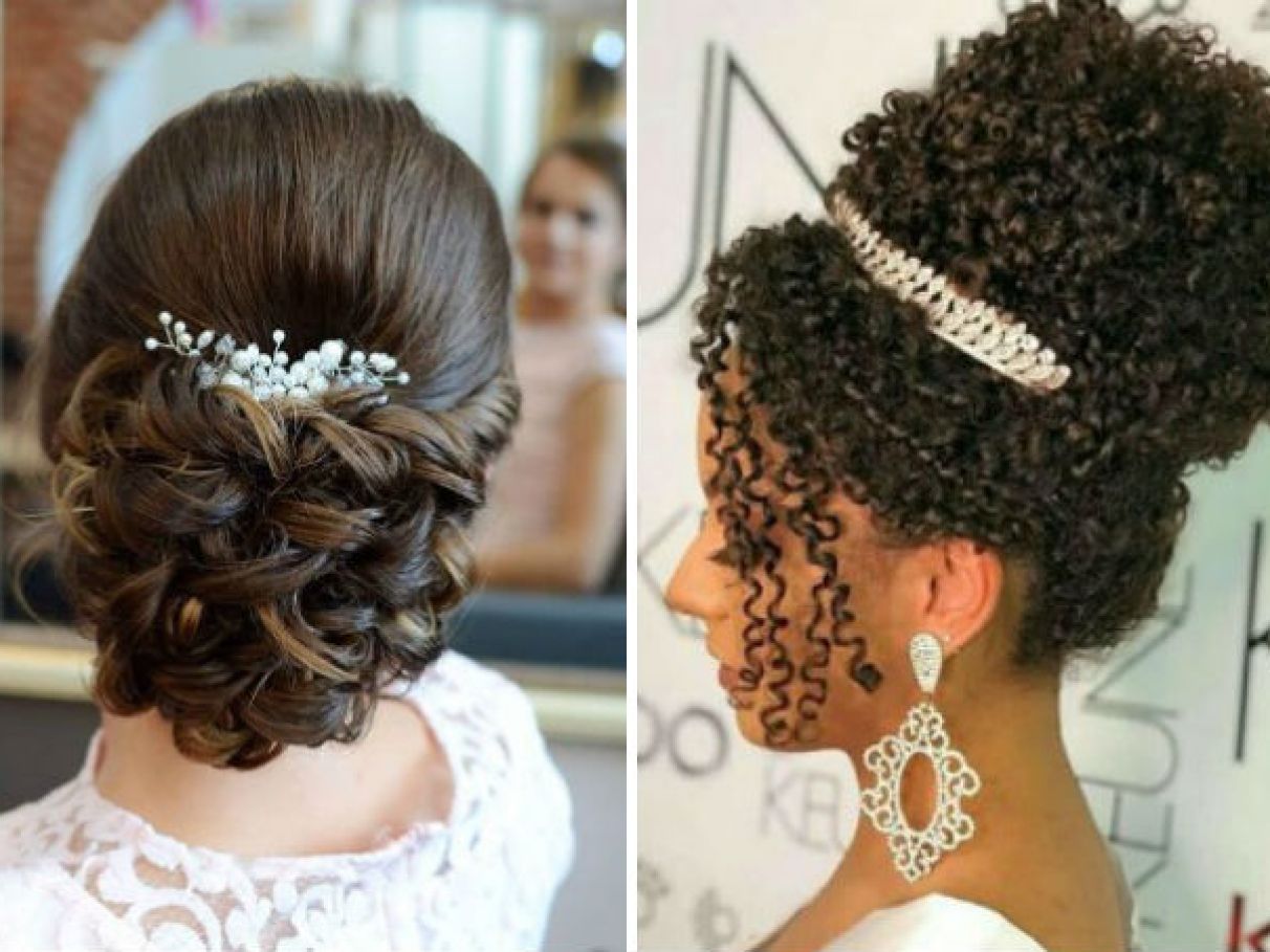 penteado com coque para casamento