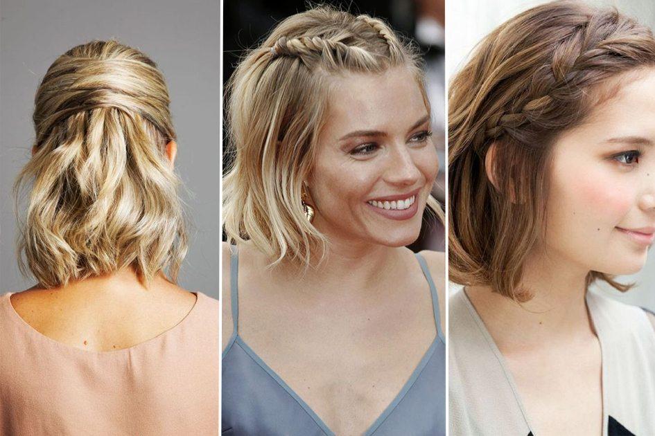 Penteado Em Cabelo Curto