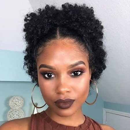 melhores penteados cabelo curto afro para festas