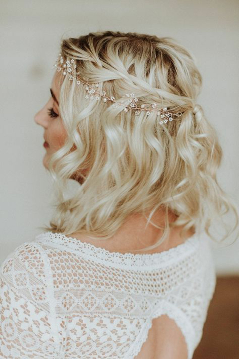 penteado para casamento com tranca