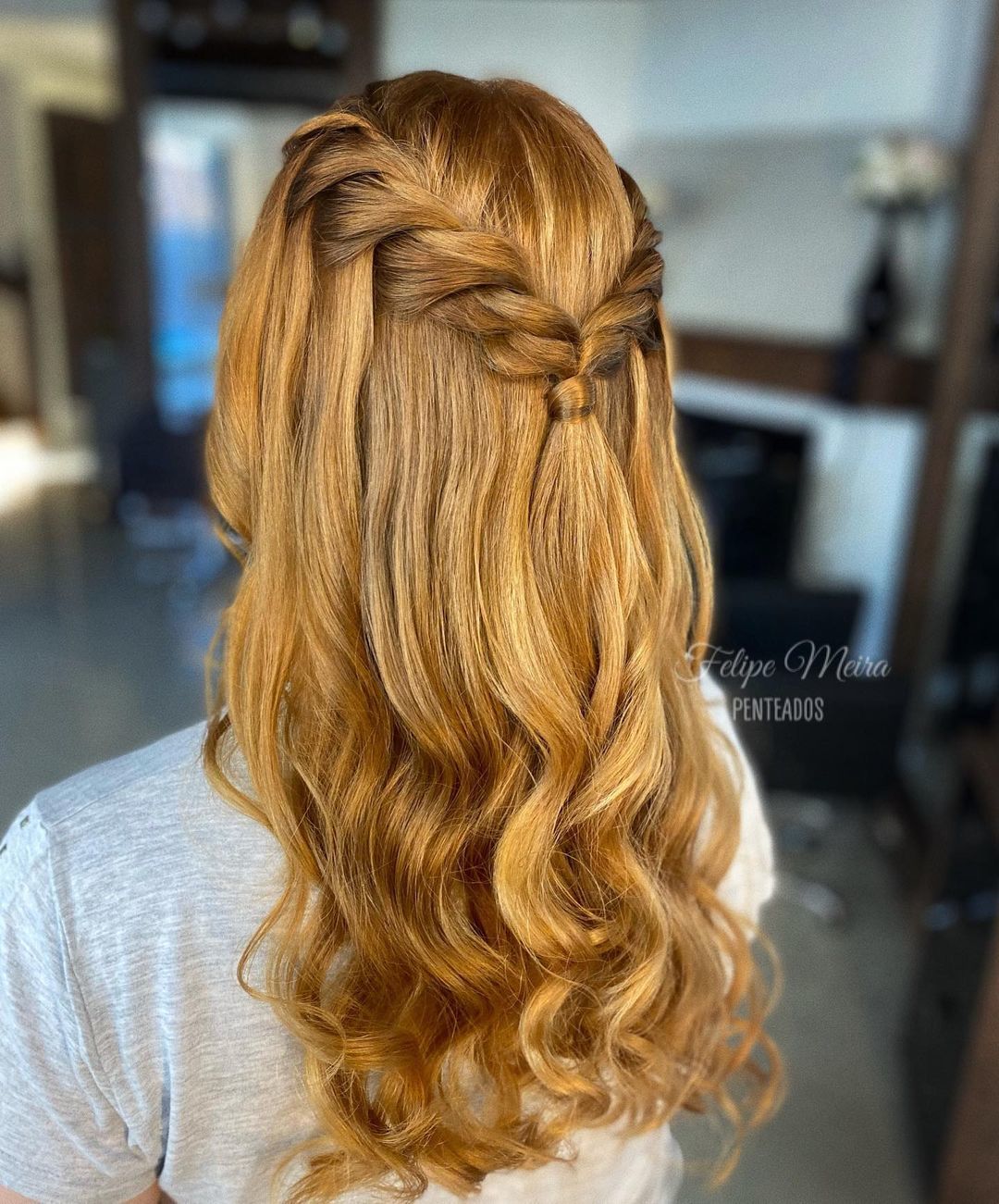 penteado para casamento com tranca