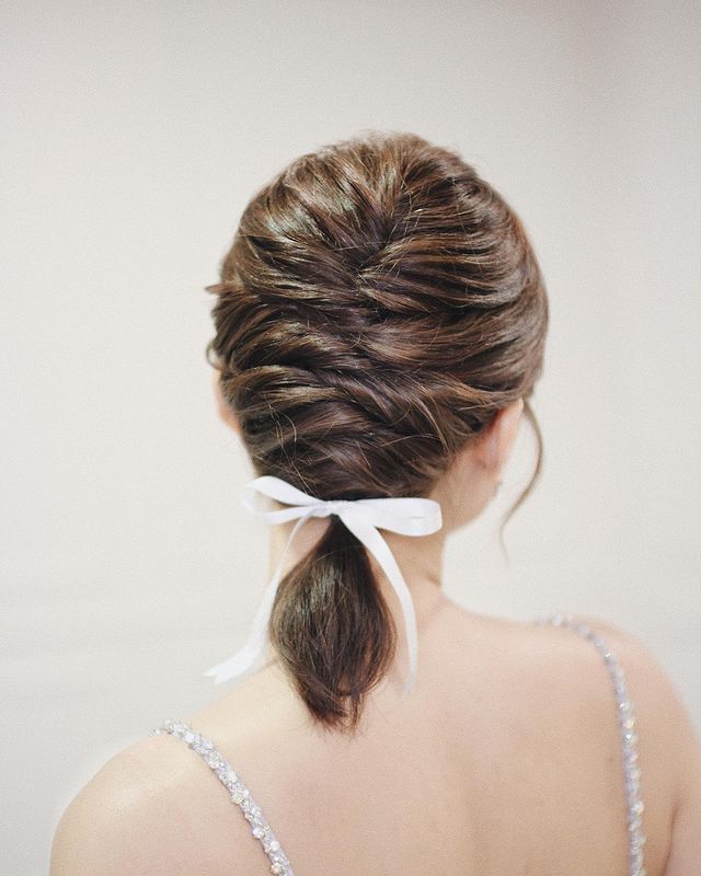 penteado para casamento com tranca
