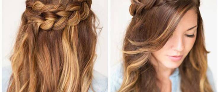ideias de penteados com trança para iniciantes