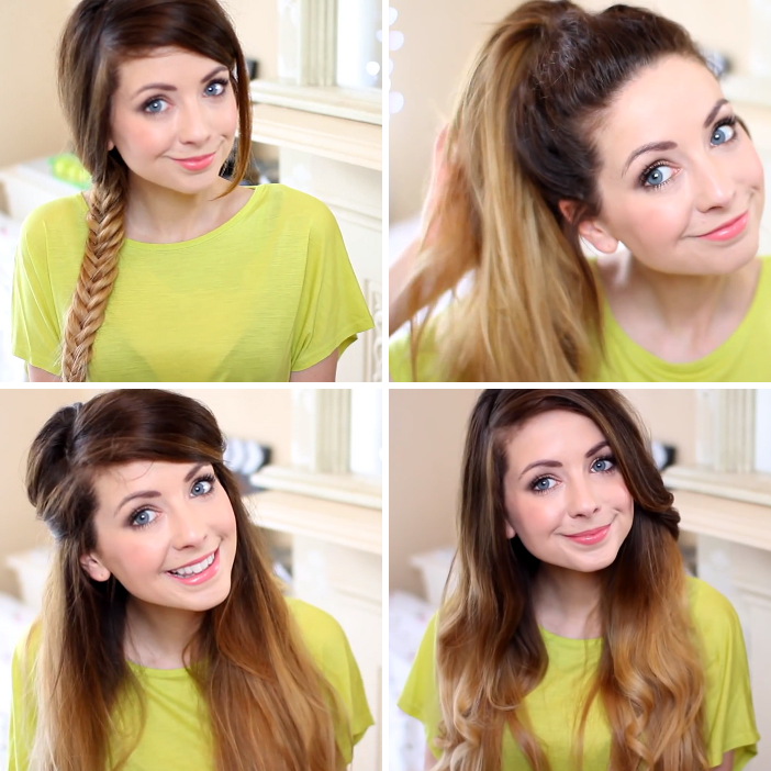 penteados fceis para o dia a dia