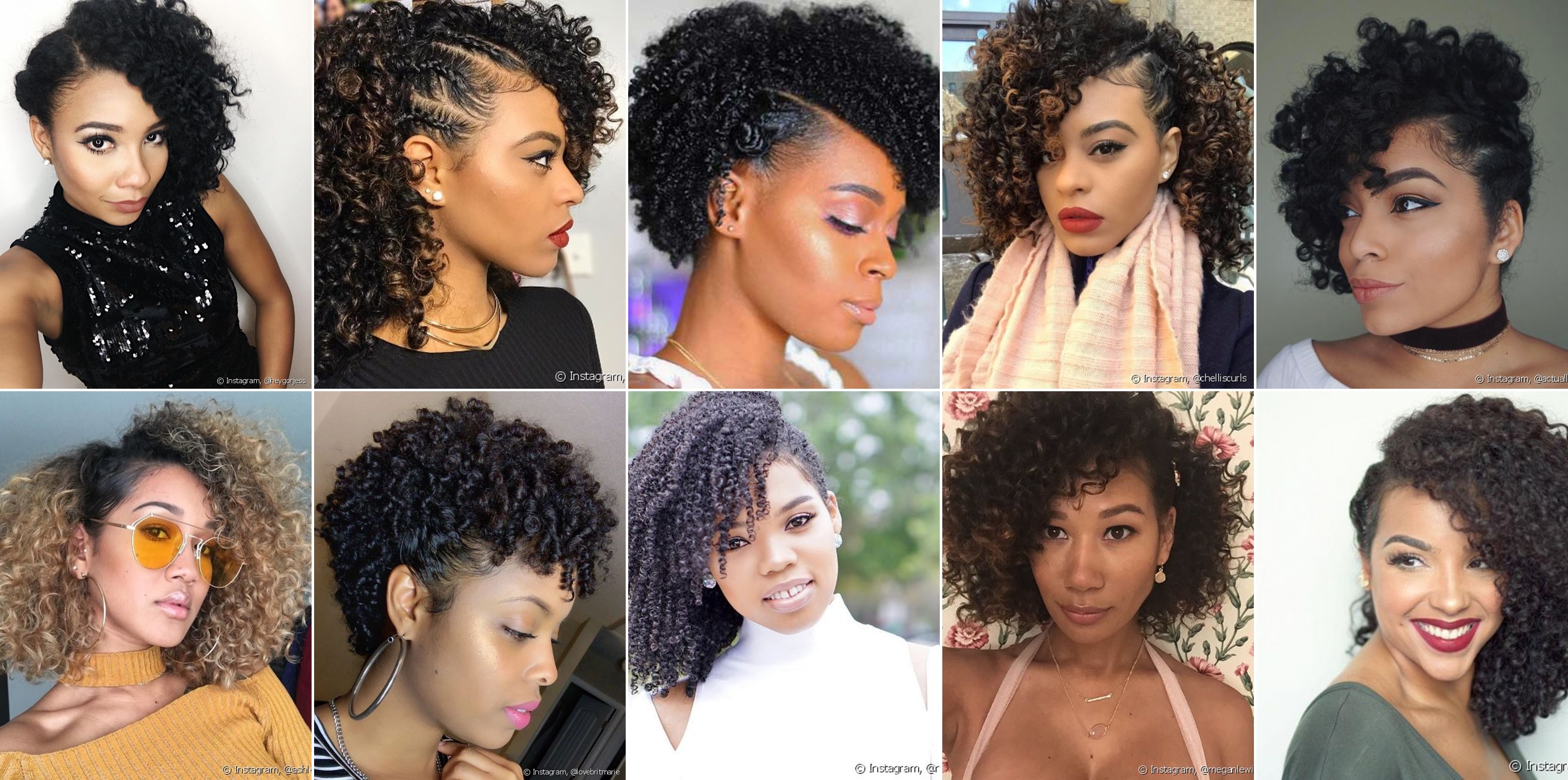 5 Penteados Rápidos para Cabelo Crespo Curto no Dia a Dia