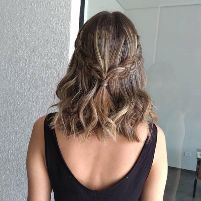 penteados para cabelo liso