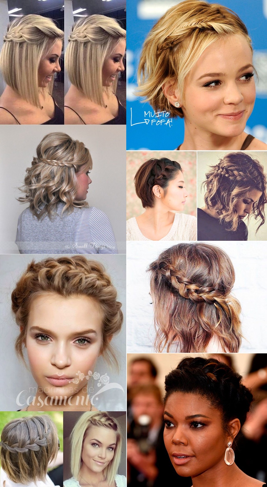 Guia Completo de Penteados Semi-Presos para Cabelos Médios