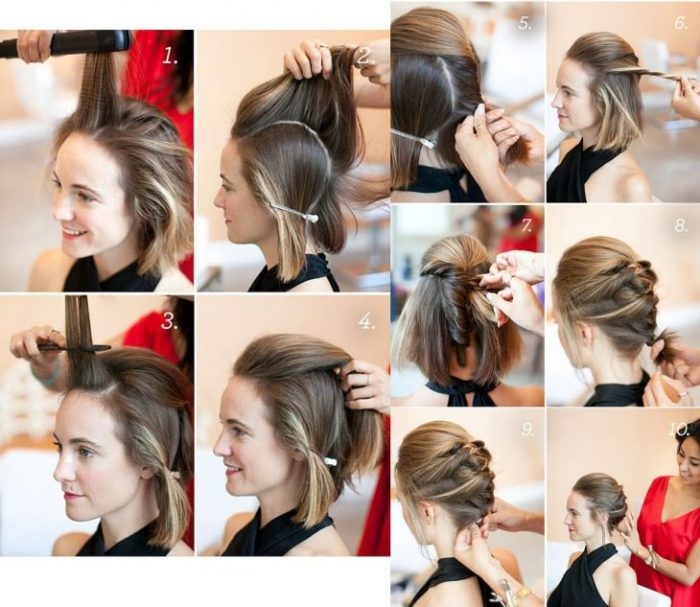 Como Fazer um Coque Despojado Perfeito em Cabelos Médios