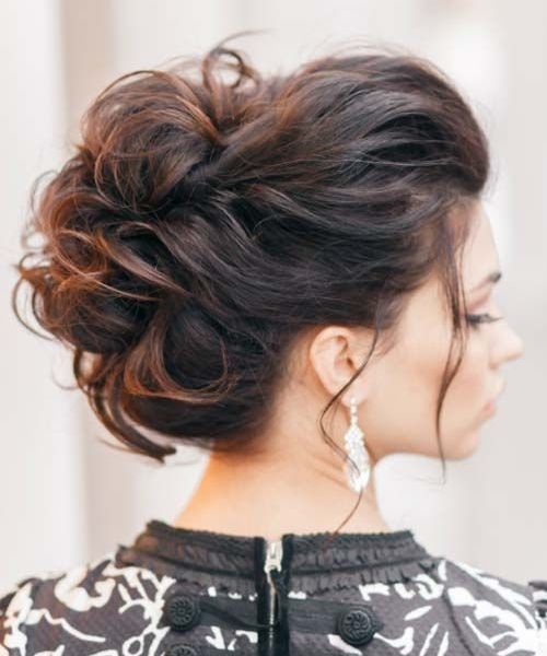 penteados presos para festas