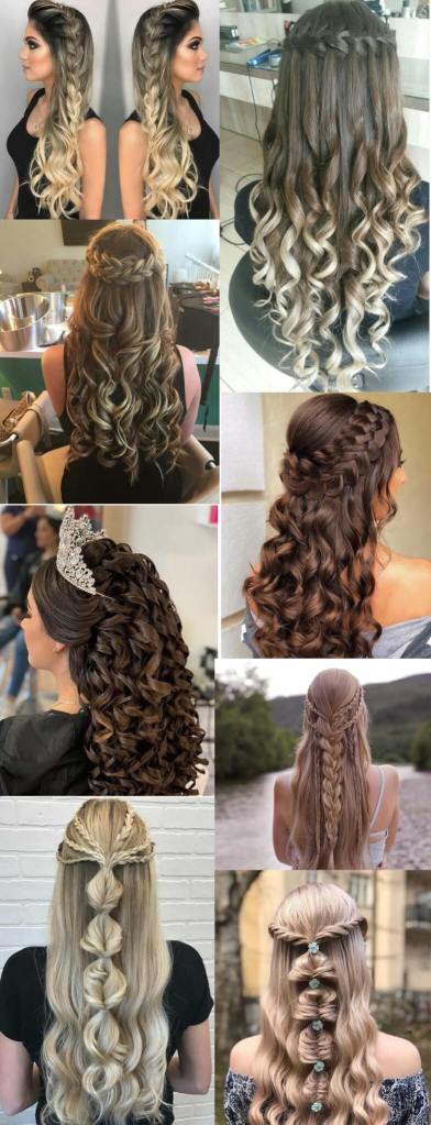 tendências de cabelo para eventos