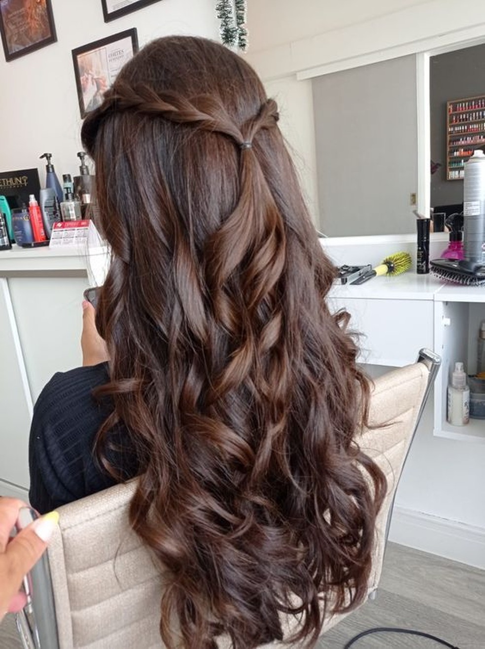 penteados para festa 2025