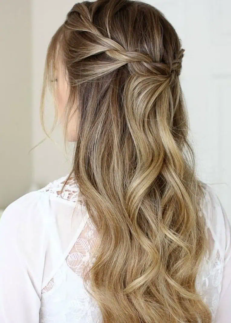 penteados para noiva civil cabelo solto