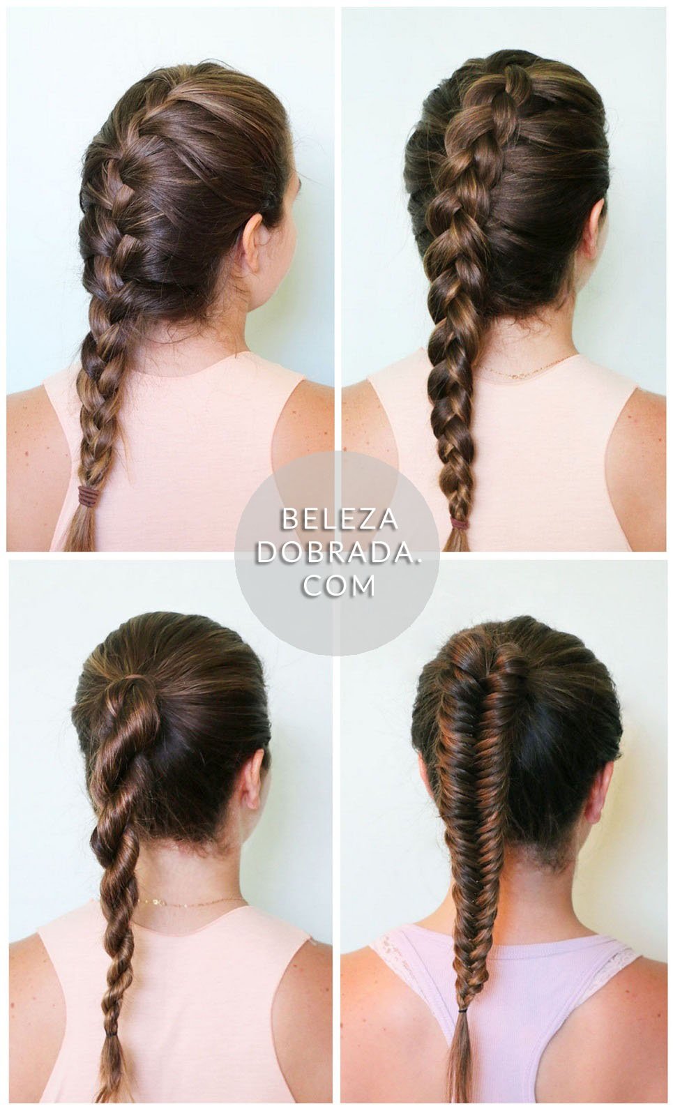 penteados fáceis para o dia a dia