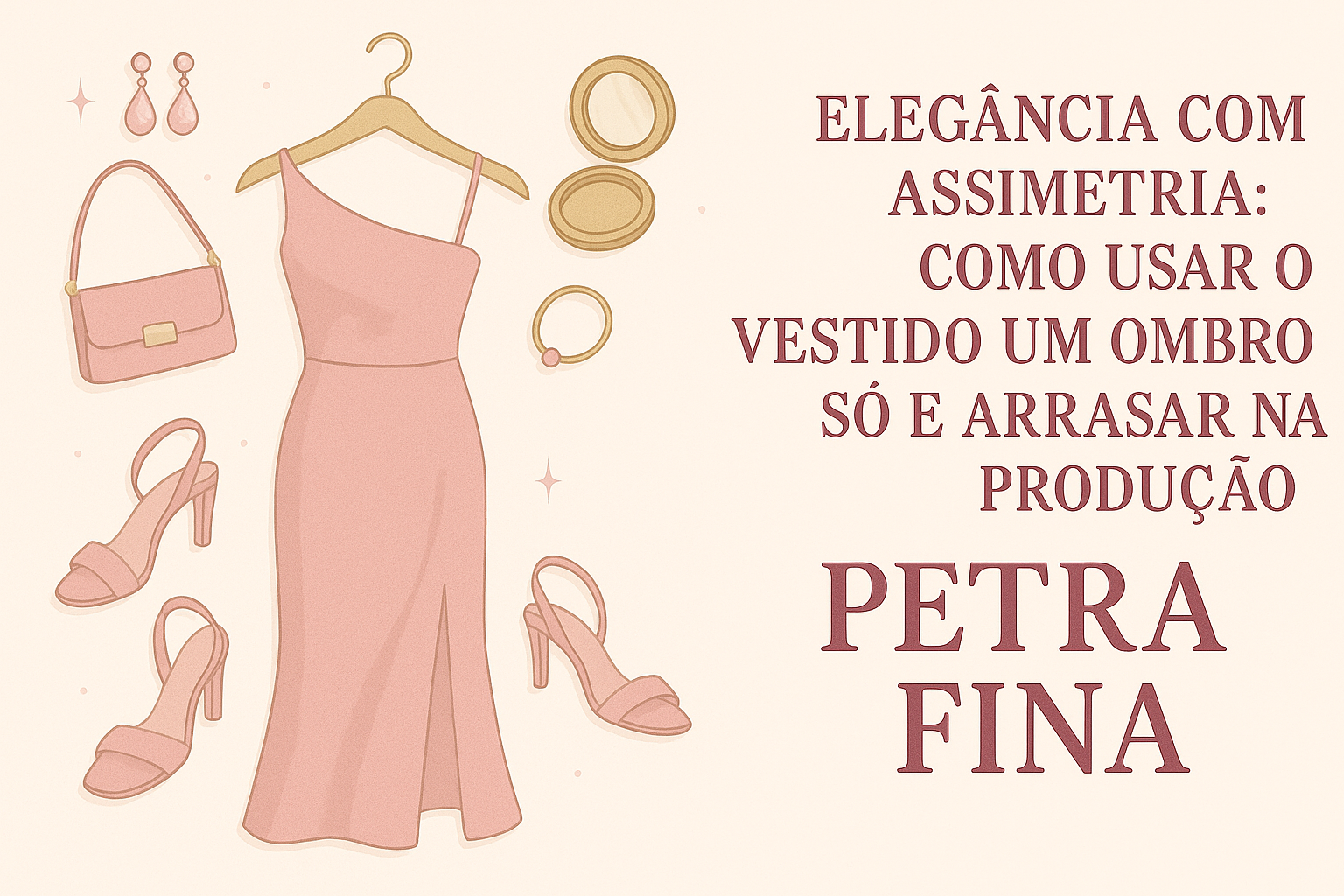 Penteados para casamento com vestido de um ombro só