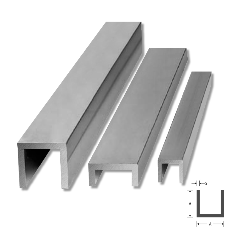perfil de alumínio para estruturas metálicas