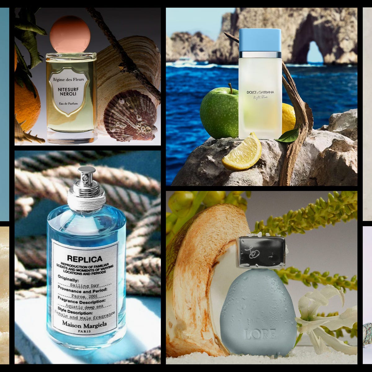 perfumes com cheiro de oceano