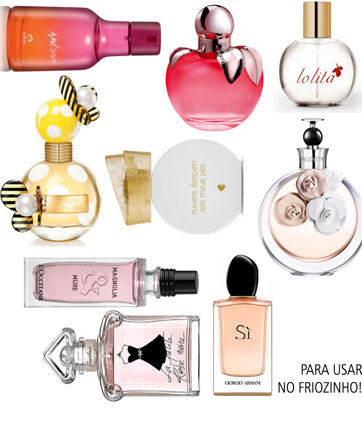 perfumes para o outono