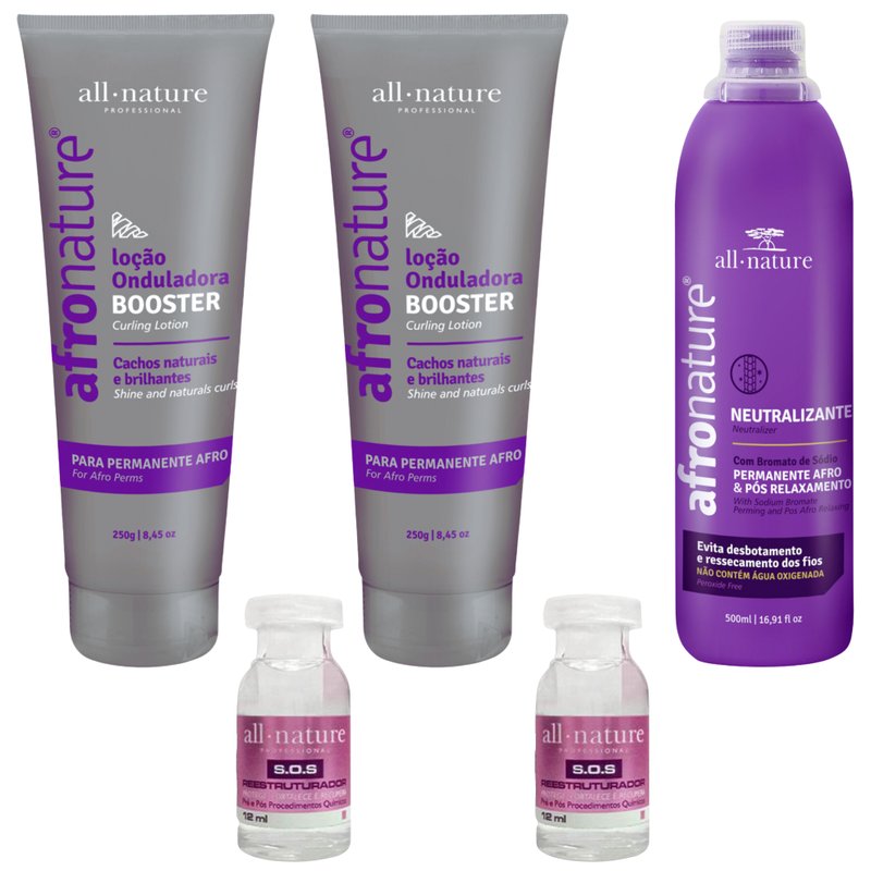 cuidados pós permanente afro