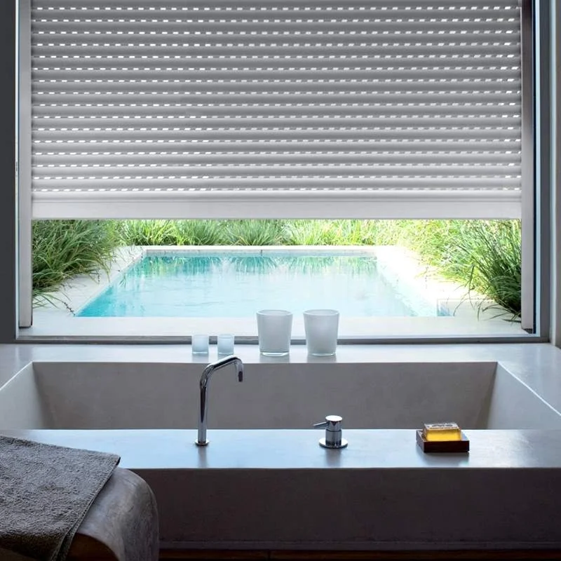 instalar persiana fora do vão da janela