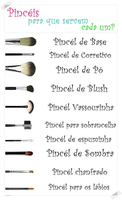 pincéis de maquiagem para iniciantes