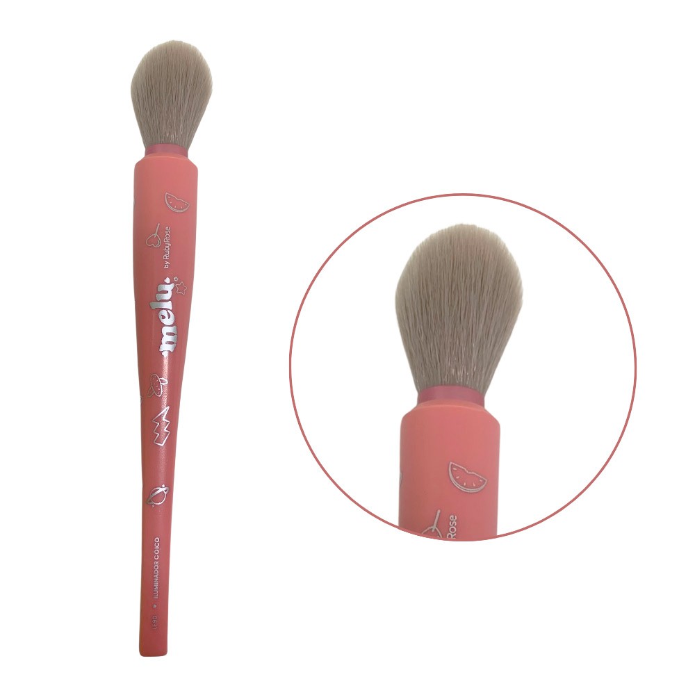 pincel cônico para iluminador