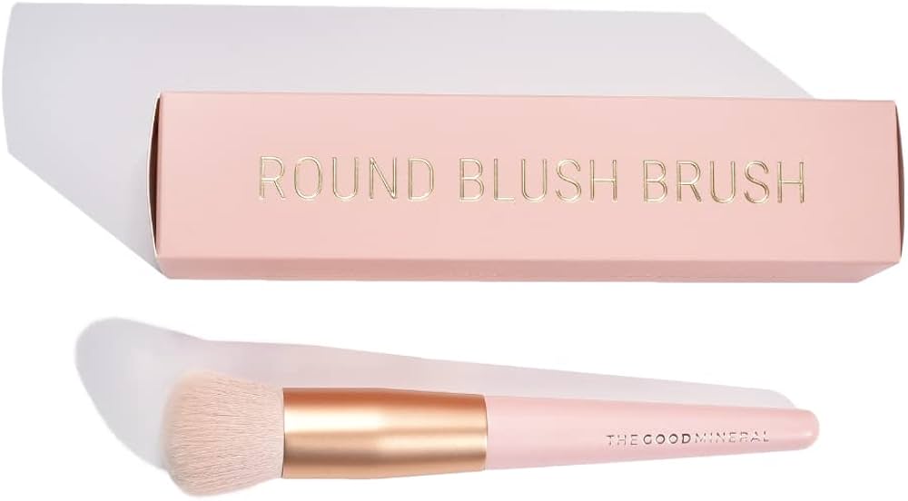 Pincel para blush redondo