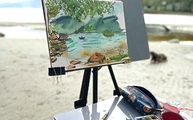 Dicas Essenciais para Iniciantes na Pintura ao Ar Livre