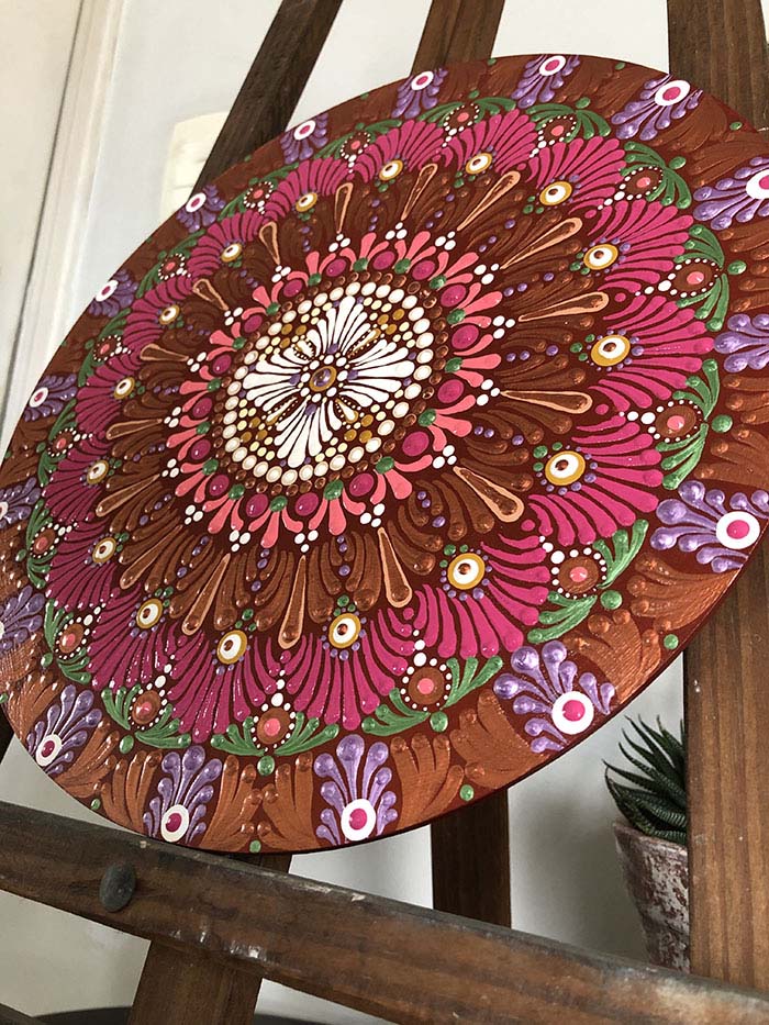 Passo a Passo Detalhado: Criando Sua Primeira Mandala em Pontilhismo