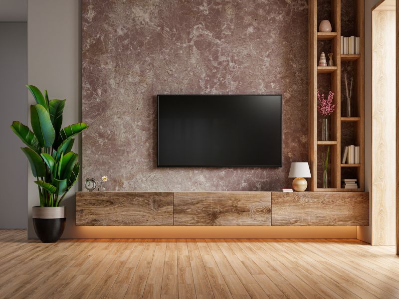 pintura textura parede sala