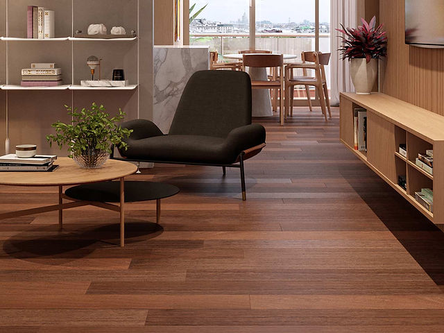 piso de madeira para áreas externas