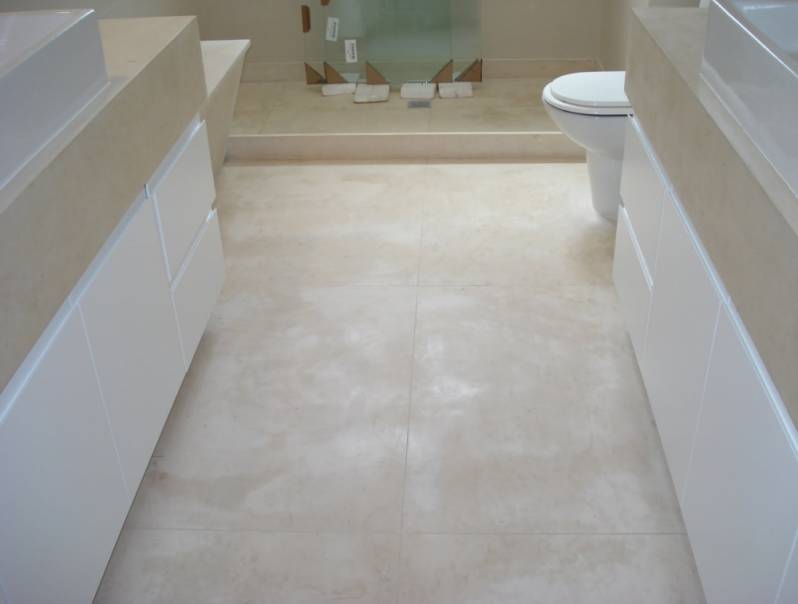 alternativas para piso de mármore no banheiro